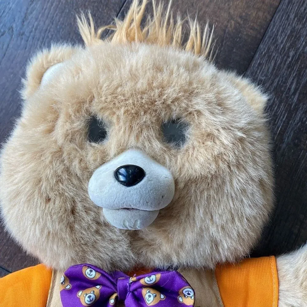 Vintage Teddy Ruxpin 1985 2017 talking animated plush stuffed bear animal‎ talks